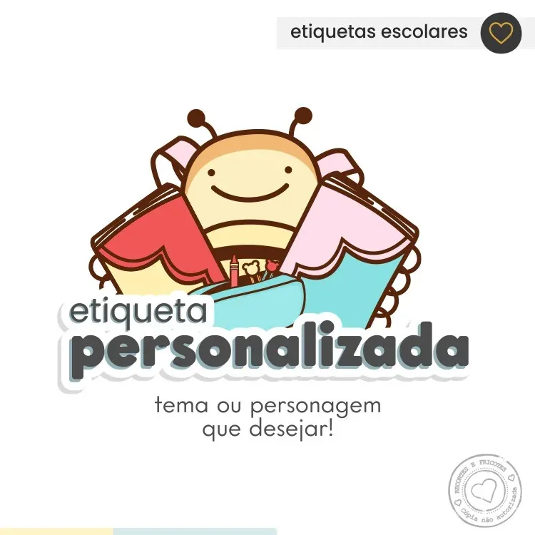 Etiquetas Escolares