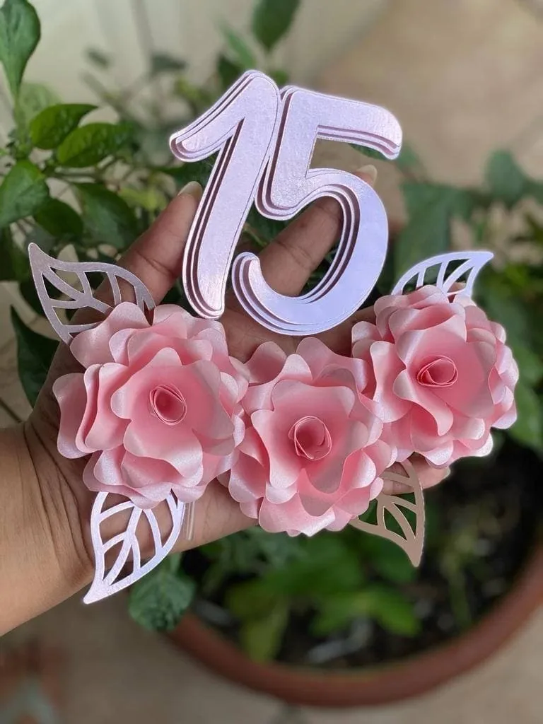Topo de Bolo 15 anos