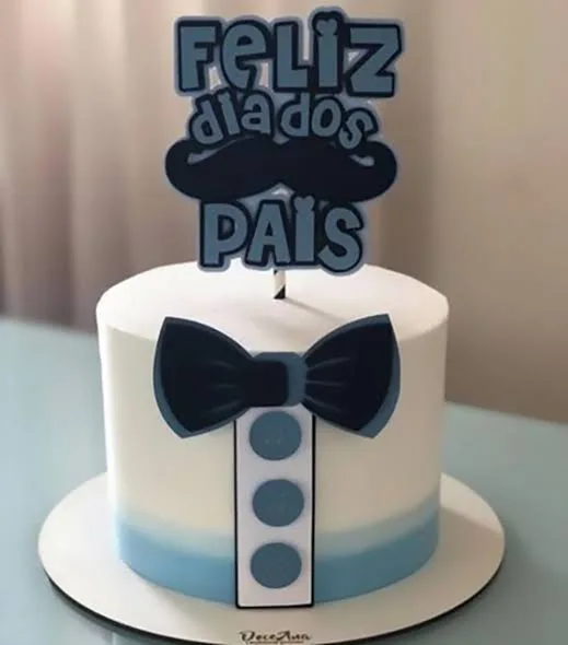 Topo de Bolo dia dos pais